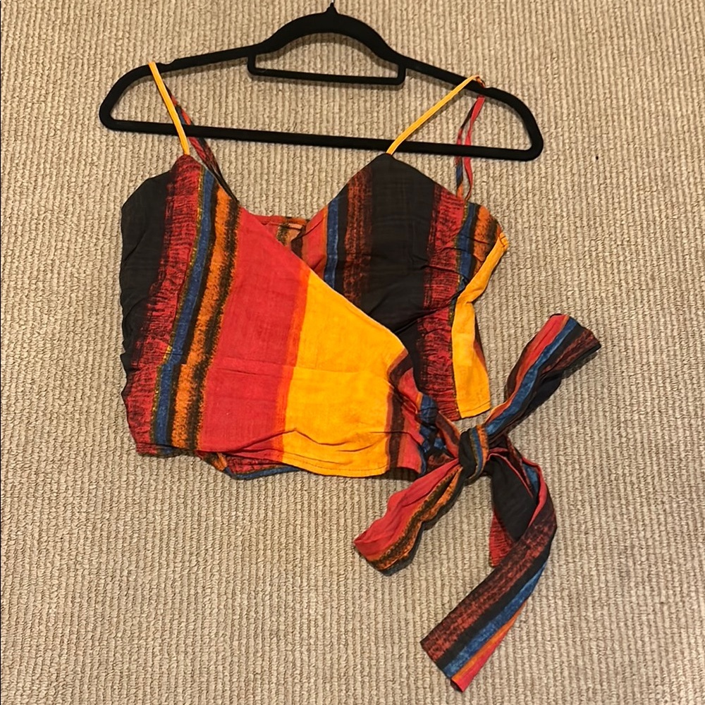 Cider Multicolor Striped Top
